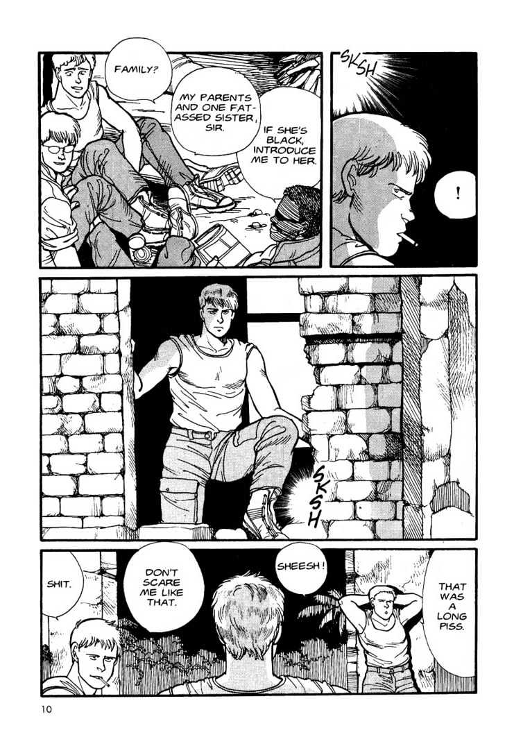 Banana Fish Chapter 1.1 page 9 - Vol.01 Chapter 1