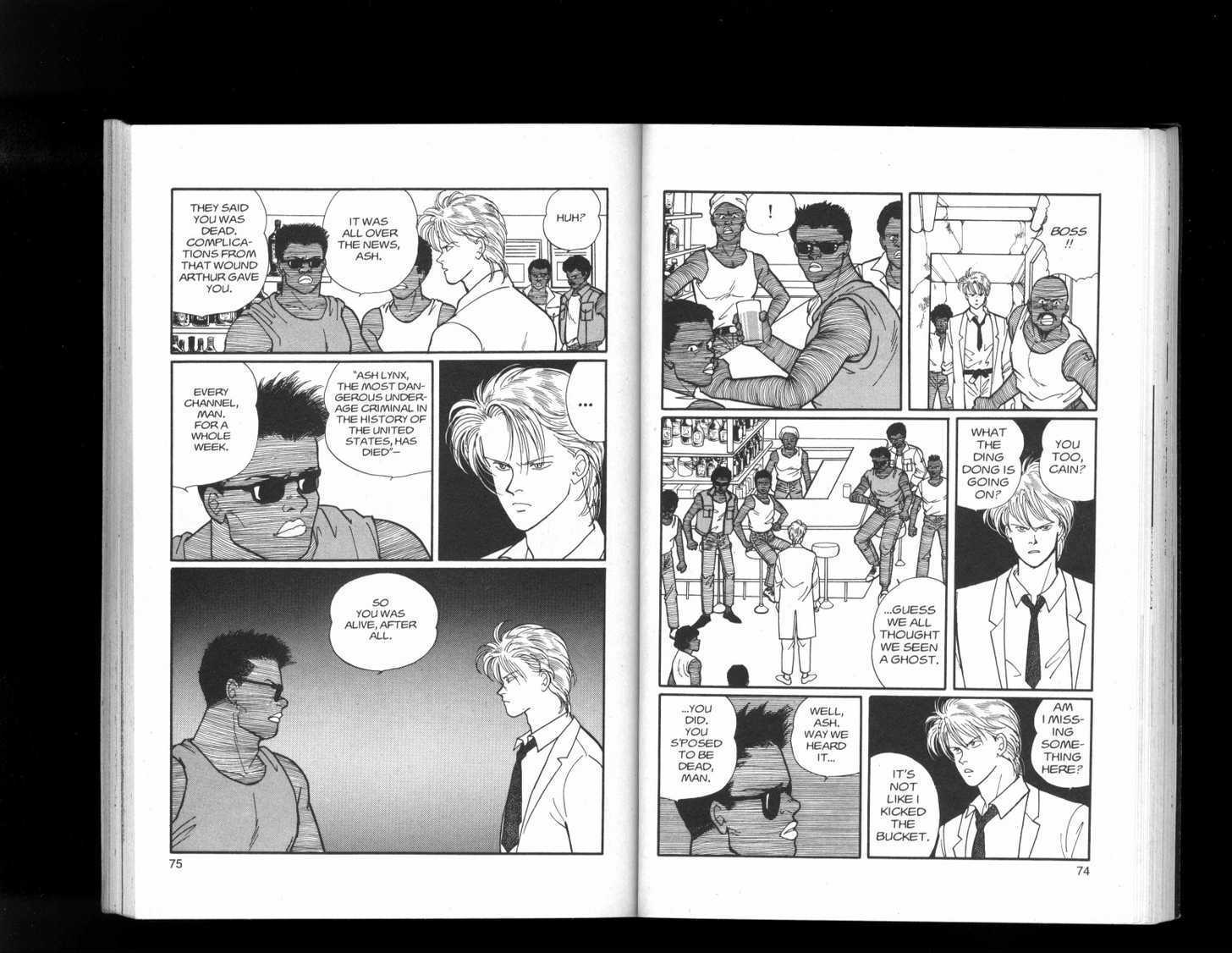 Banana Fish Chapter 11.1 page 39 - Vol.11 Chapter 1