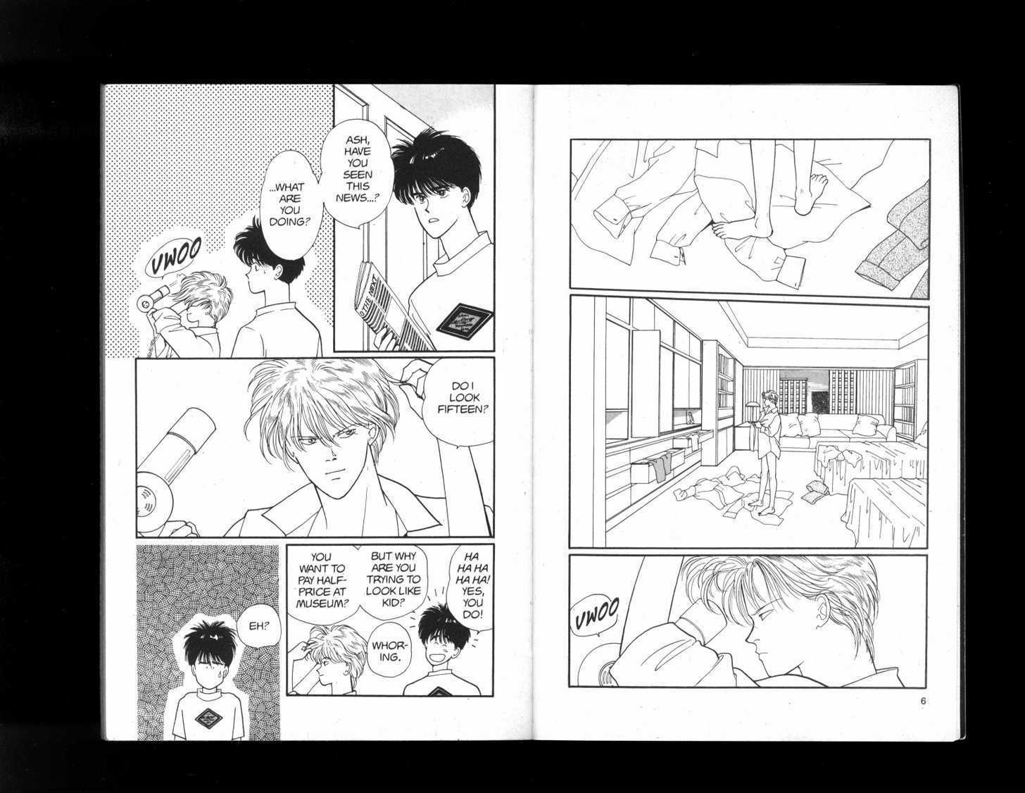 Banana Fish Chapter 12.1 page 5 - Vol.12 Chapter 1