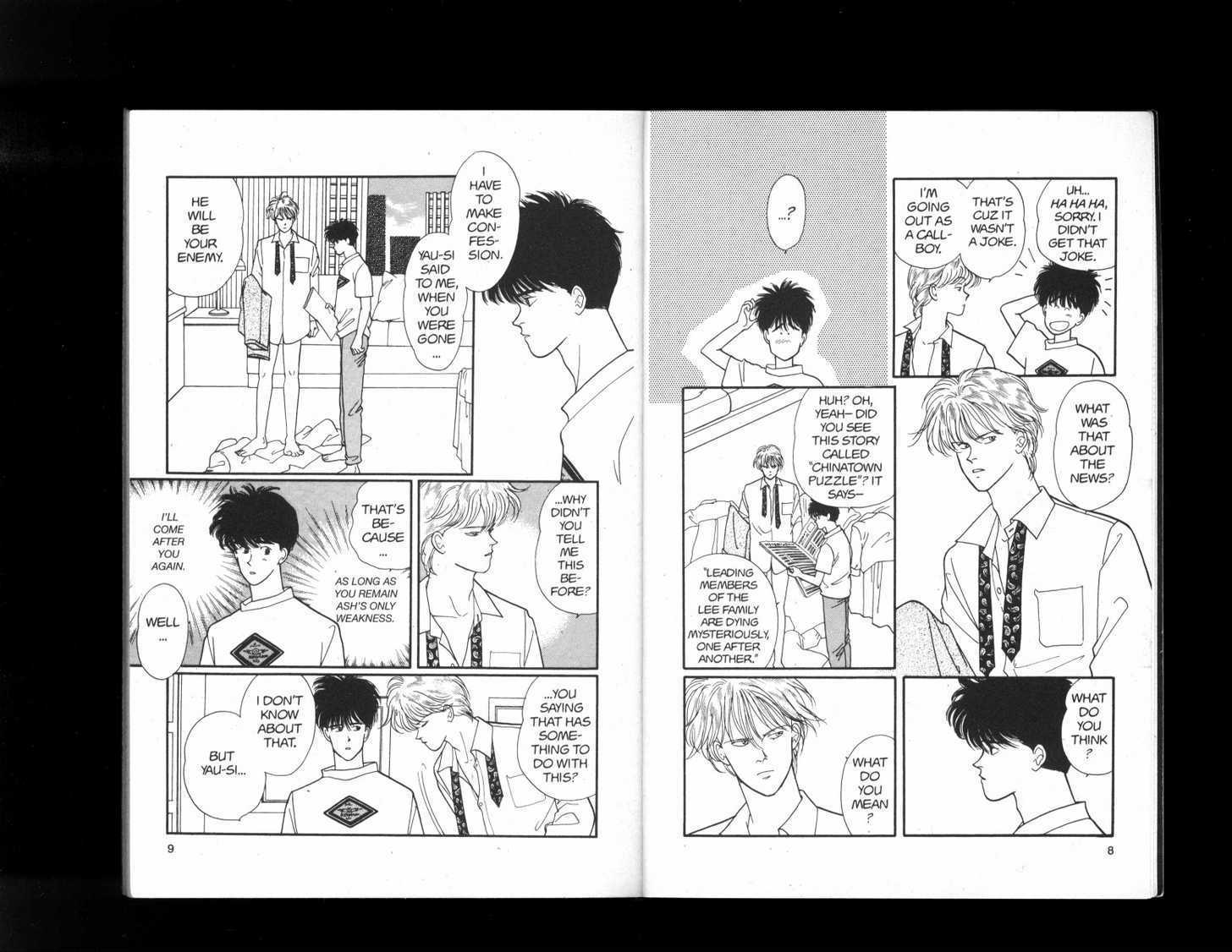 Banana Fish Chapter 12.1 page 6 - Vol.12 Chapter 1