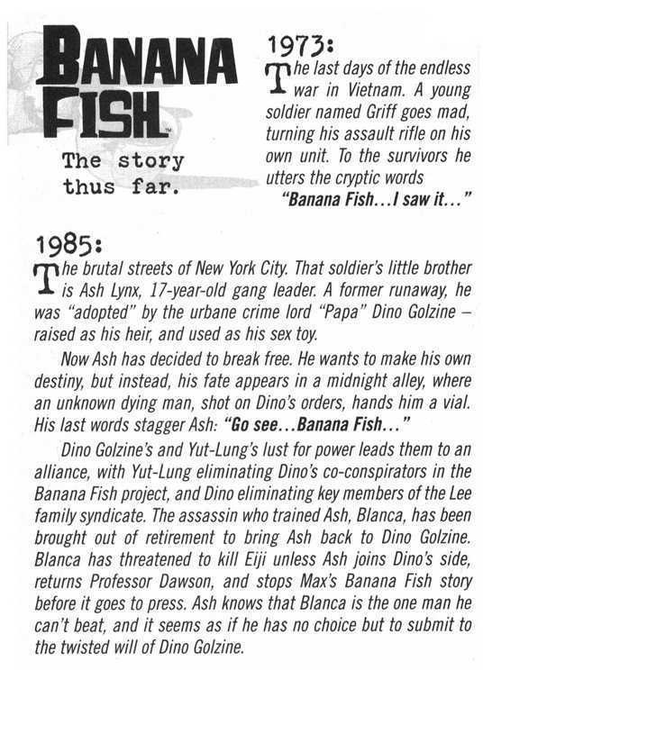 Banana Fish Chapter 13.1 page 3 - Vol.13 Chapter 1