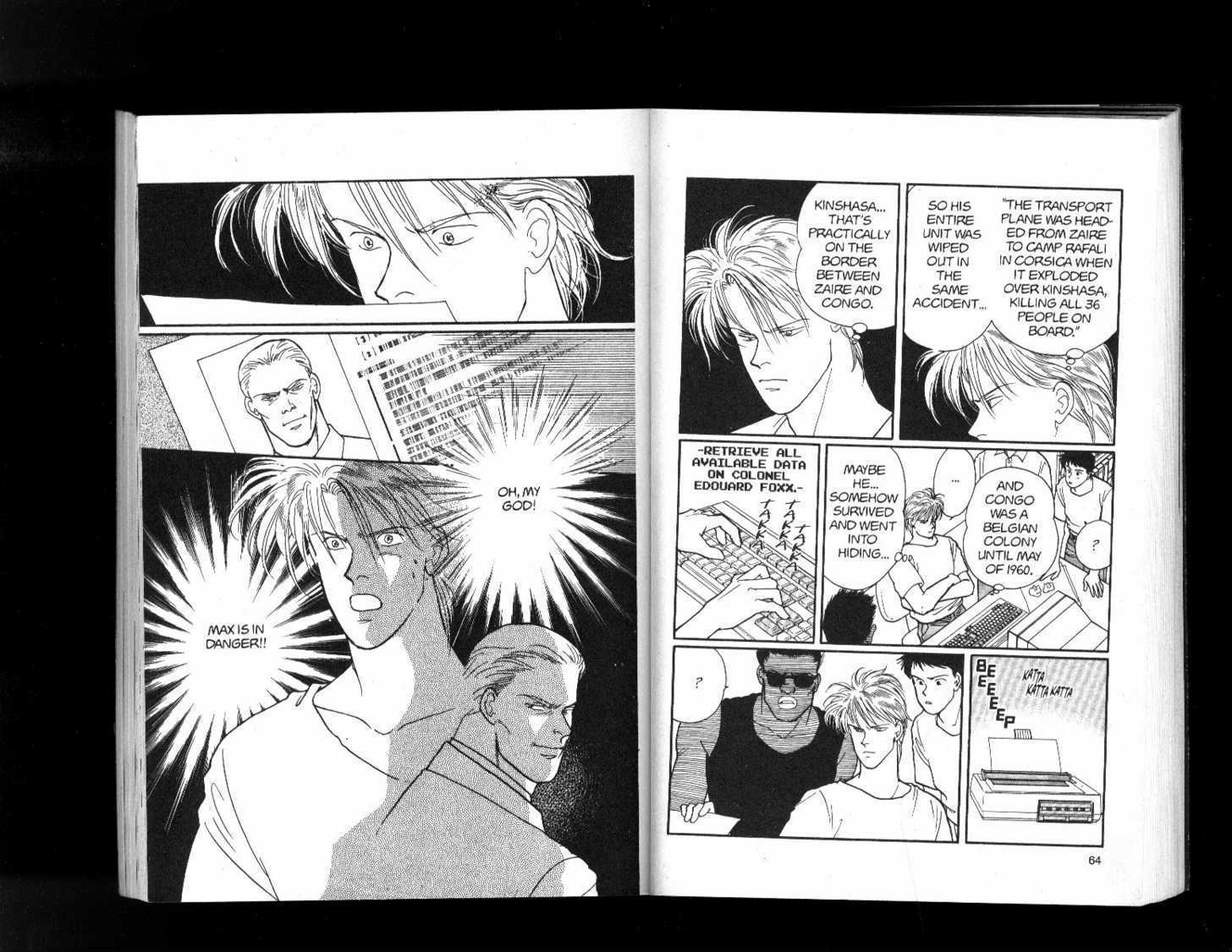 Banana Fish Chapter 16.1 page 34 - Vol.16 Chapter 1