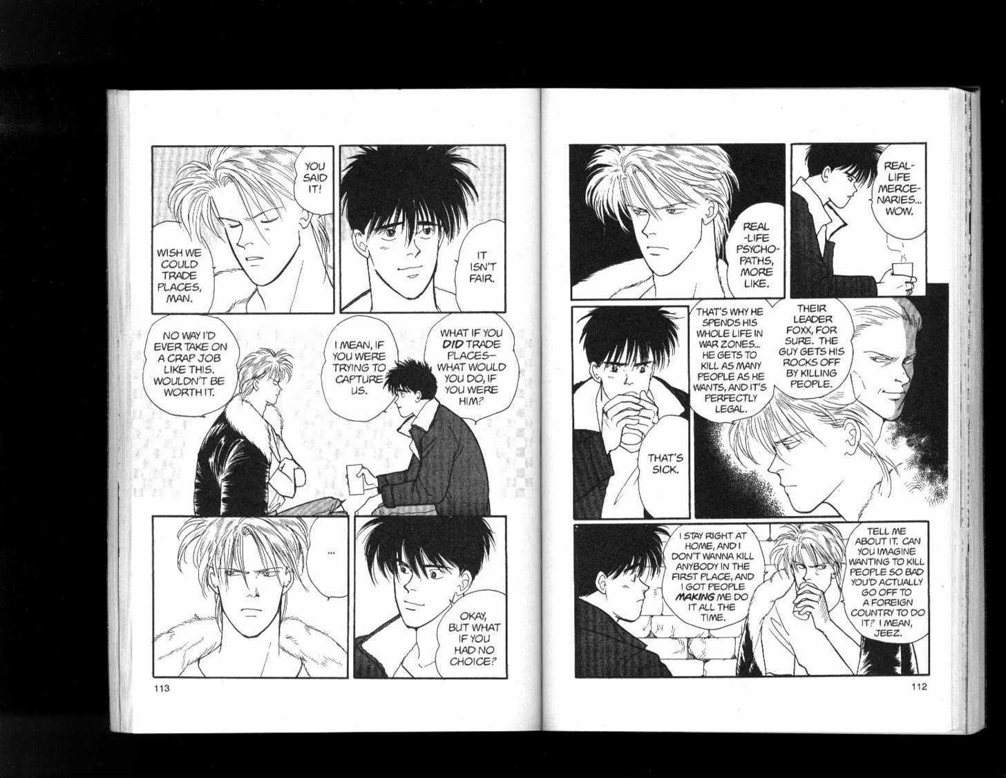Banana Fish Chapter 16.1 page 58 - Vol.16 Chapter 1