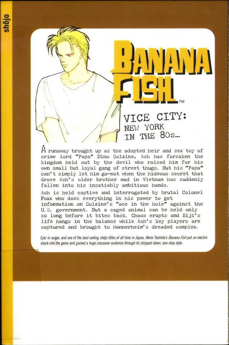 Banana Fish Vol.17 Chapter 1 page 2 - Vol.17 Chapter 1