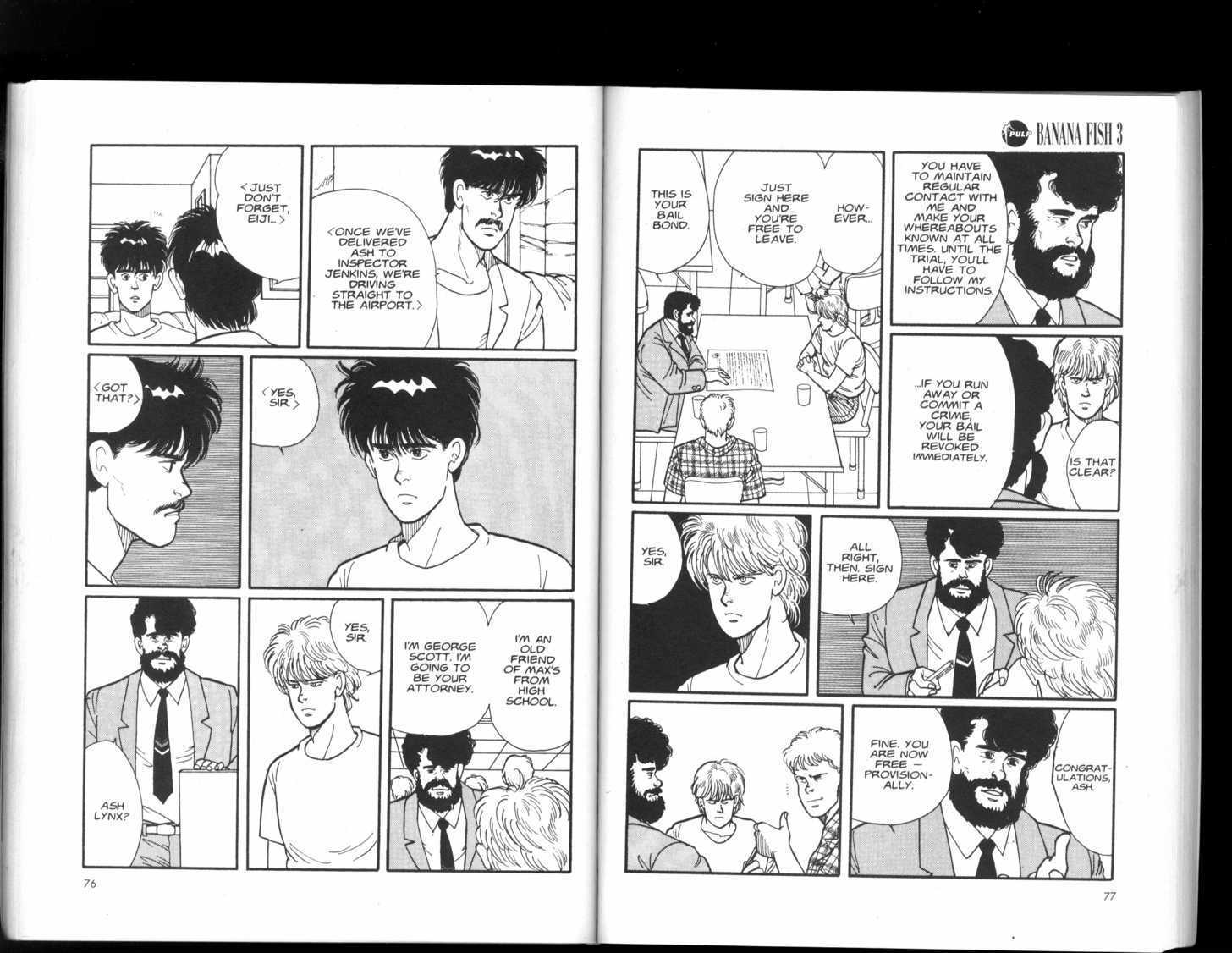Banana Fish Chapter 3.2 page 8 - Vol.03 Chapter 2