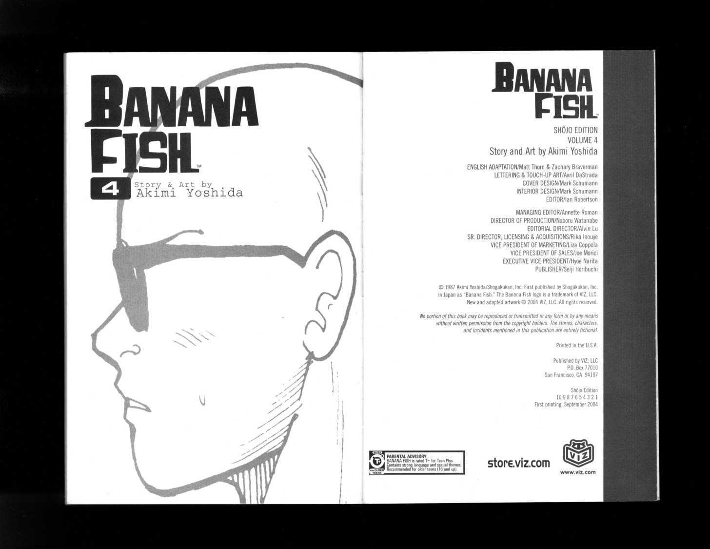 Banana Fish Chapter 4.1 page 3 - Vol.04 Chapter 1