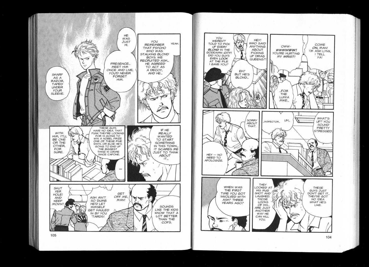 Banana Fish Chapter 7.3 page 8 - Vol.07 Chapter 3