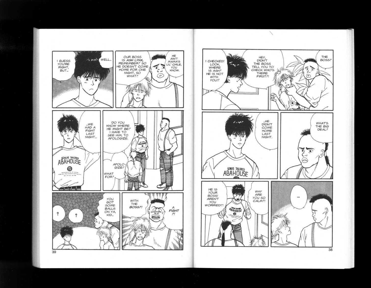 Banana Fish Chapter 8.1 page 22 - Vol.08 Chapter 1
