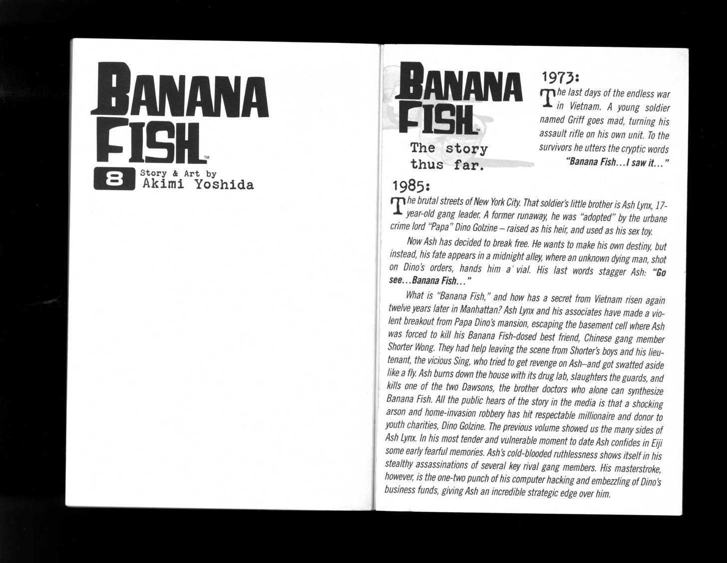 Banana Fish Chapter 8.1 page 5 - Vol.08 Chapter 1