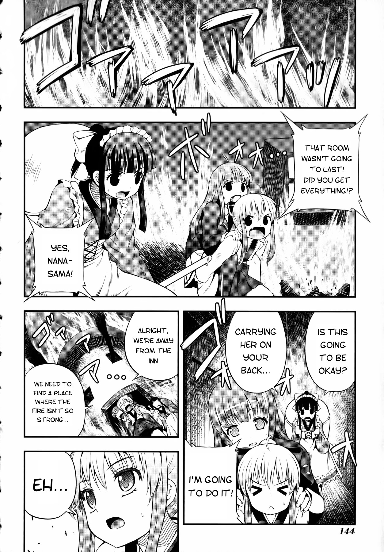 Banana no Nana Chapter 11 page 2 - Chapter 11: To the Sky, and then...