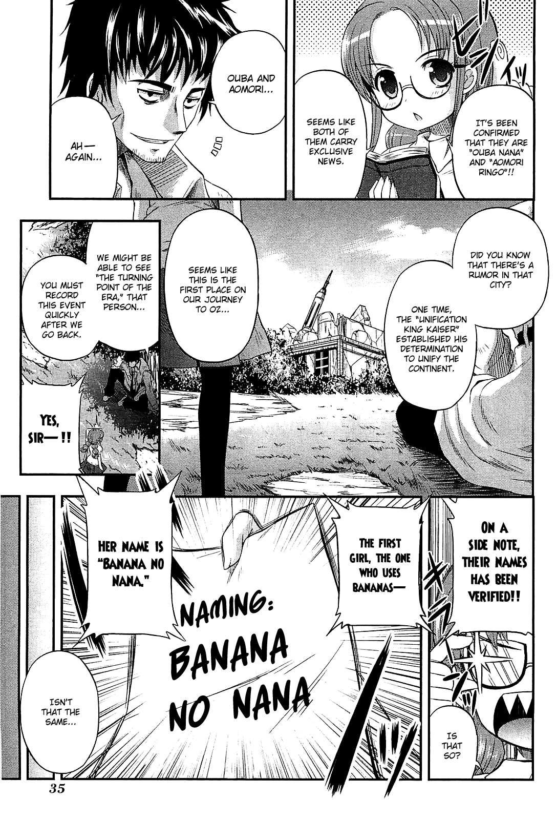 Banana no Nana Chapter 6 page 36 - Chapter 6: That girl "Banana no Nana"