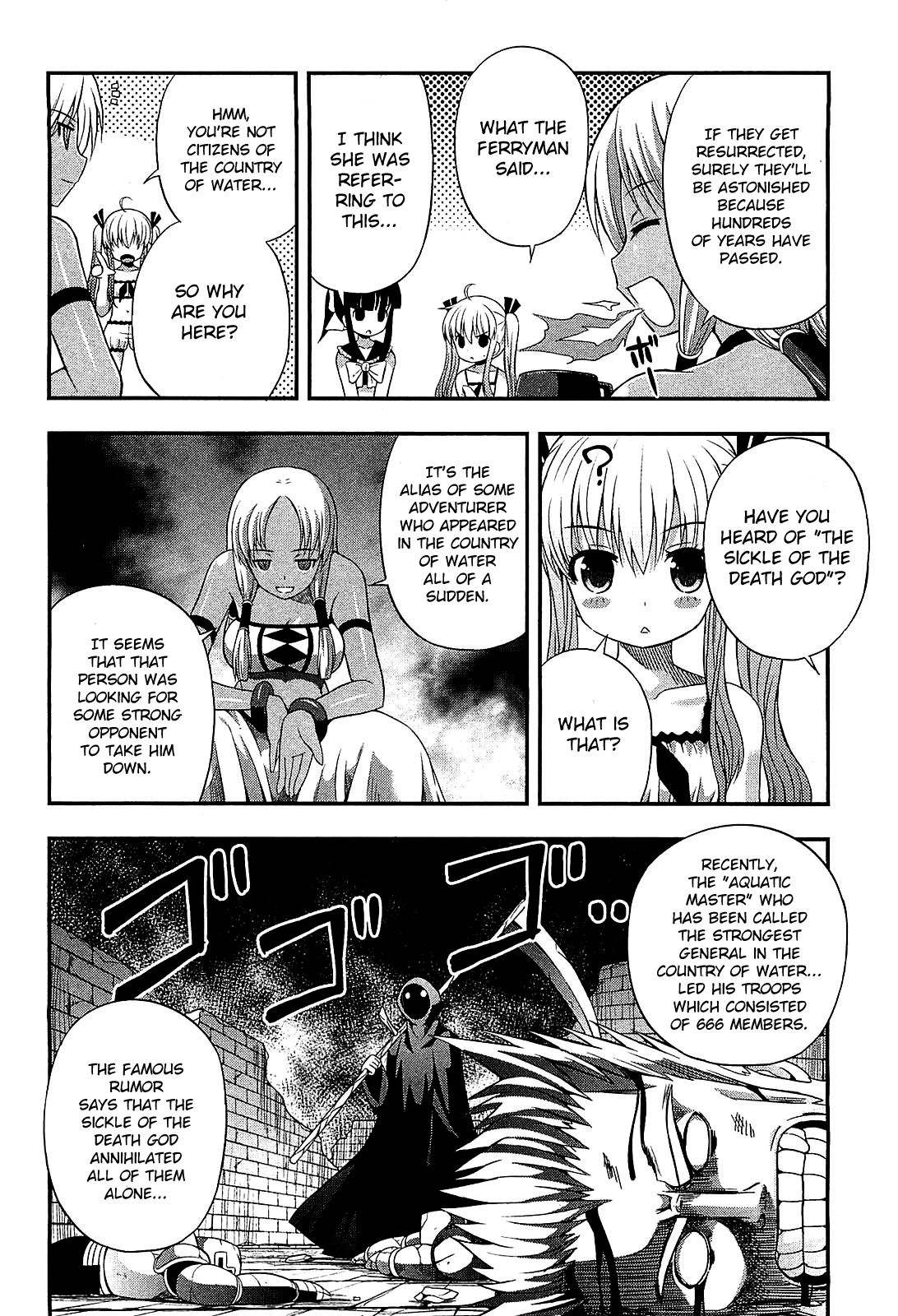 Banana no Nana Chapter 7 page 18 - Chapter 7: The Sickle of the Death God