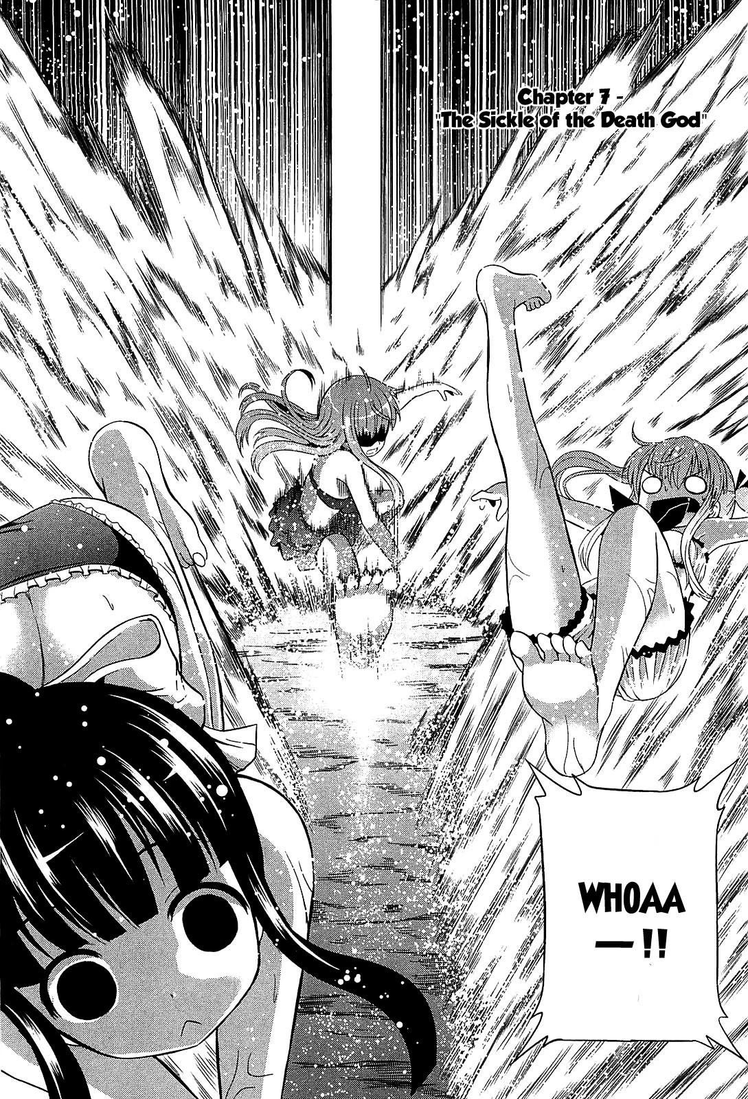 Banana no Nana Chapter 7 page 2 - Chapter 7: The Sickle of the Death God