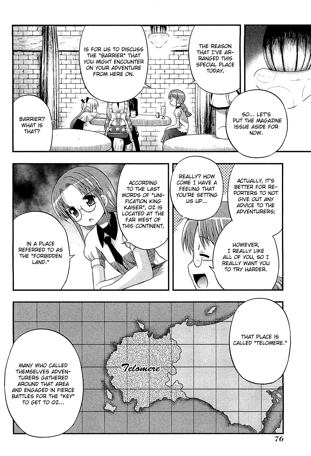 Banana no Nana Chapter 8 page 12 - Chapter 8: Those who hunt mushrooms