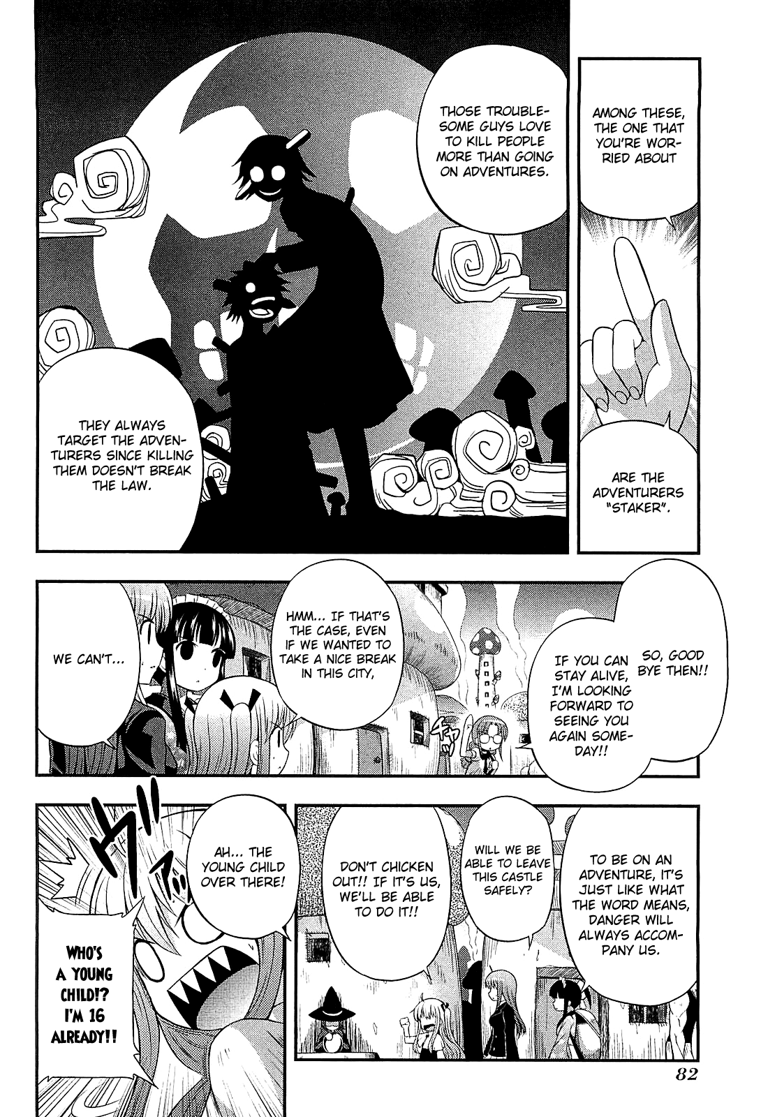Banana no Nana Chapter 8 page 18 - Chapter 8: Those who hunt mushrooms