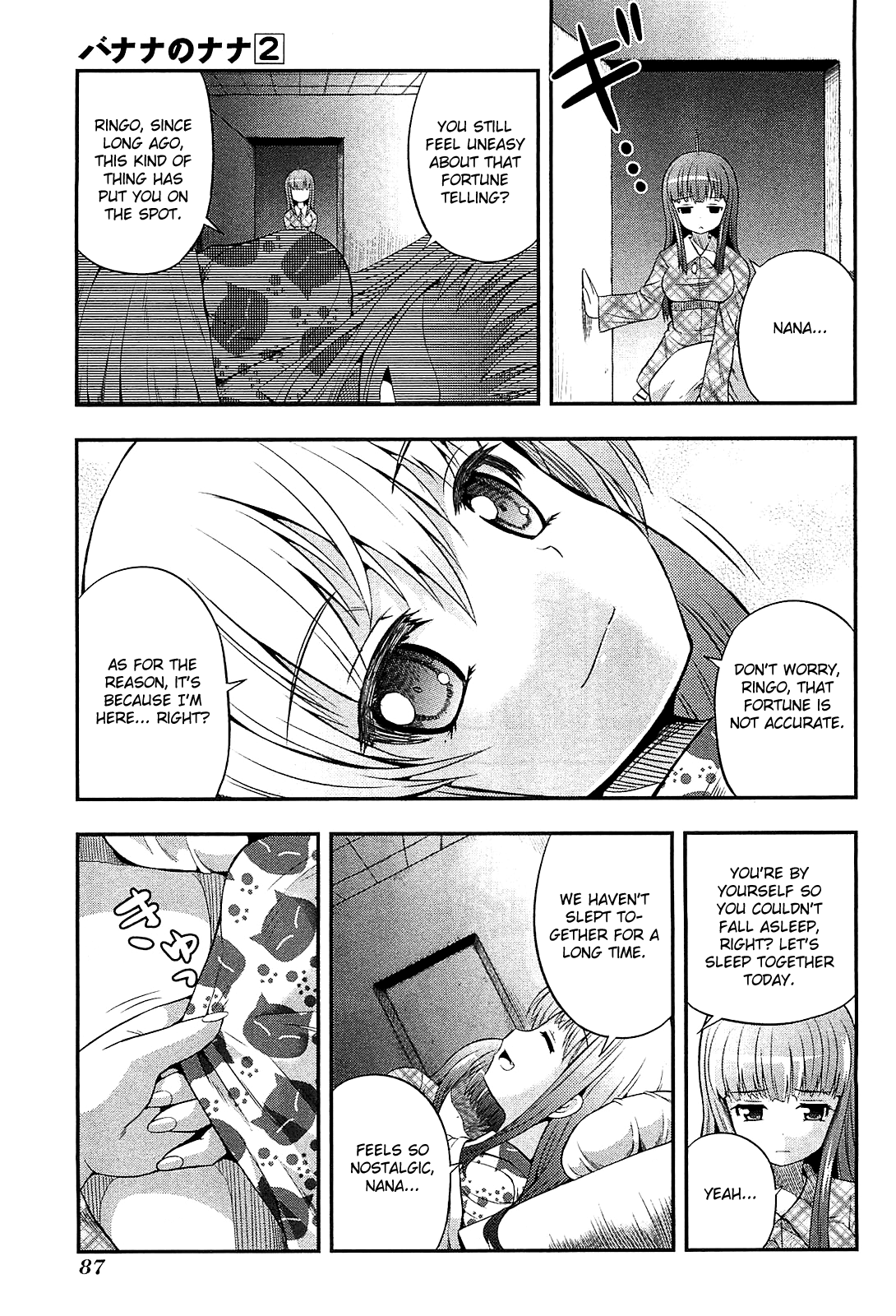 Banana no Nana Chapter 8 page 23 - Chapter 8: Those who hunt mushrooms
