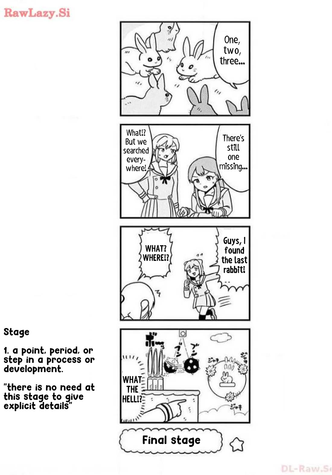 Banbandoridori Chapter 6 page 8 - Chapter 6: Who needs rabbits