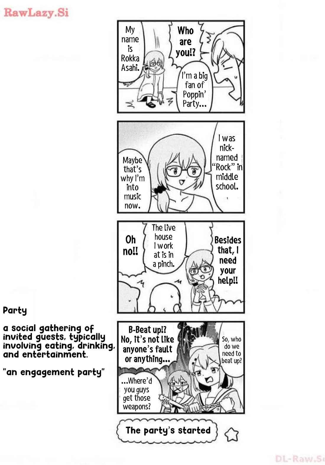 Banbandoridori Chapter 8 page 4 - Chapter 8: Rock-san