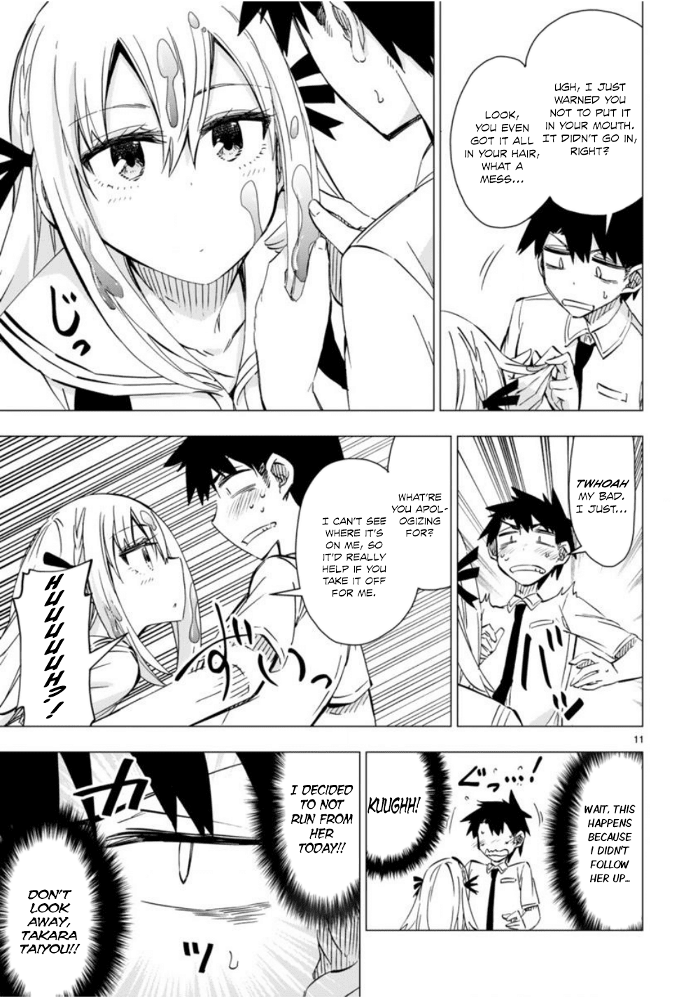 Bandai Kaname wa Asobitai Chapter 10 page 12 - Chapter 10: The slime suspension bridge that joins the two