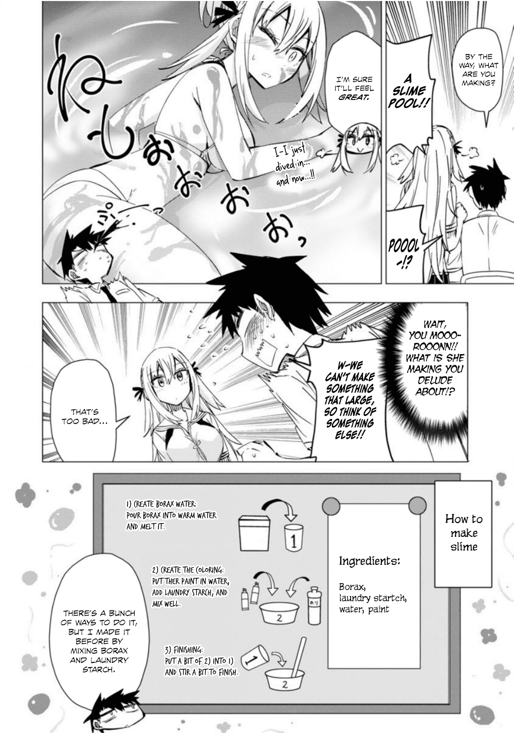 Bandai Kaname wa Asobitai Chapter 10 page 15 - Chapter 10: The slime suspension bridge that joins the two