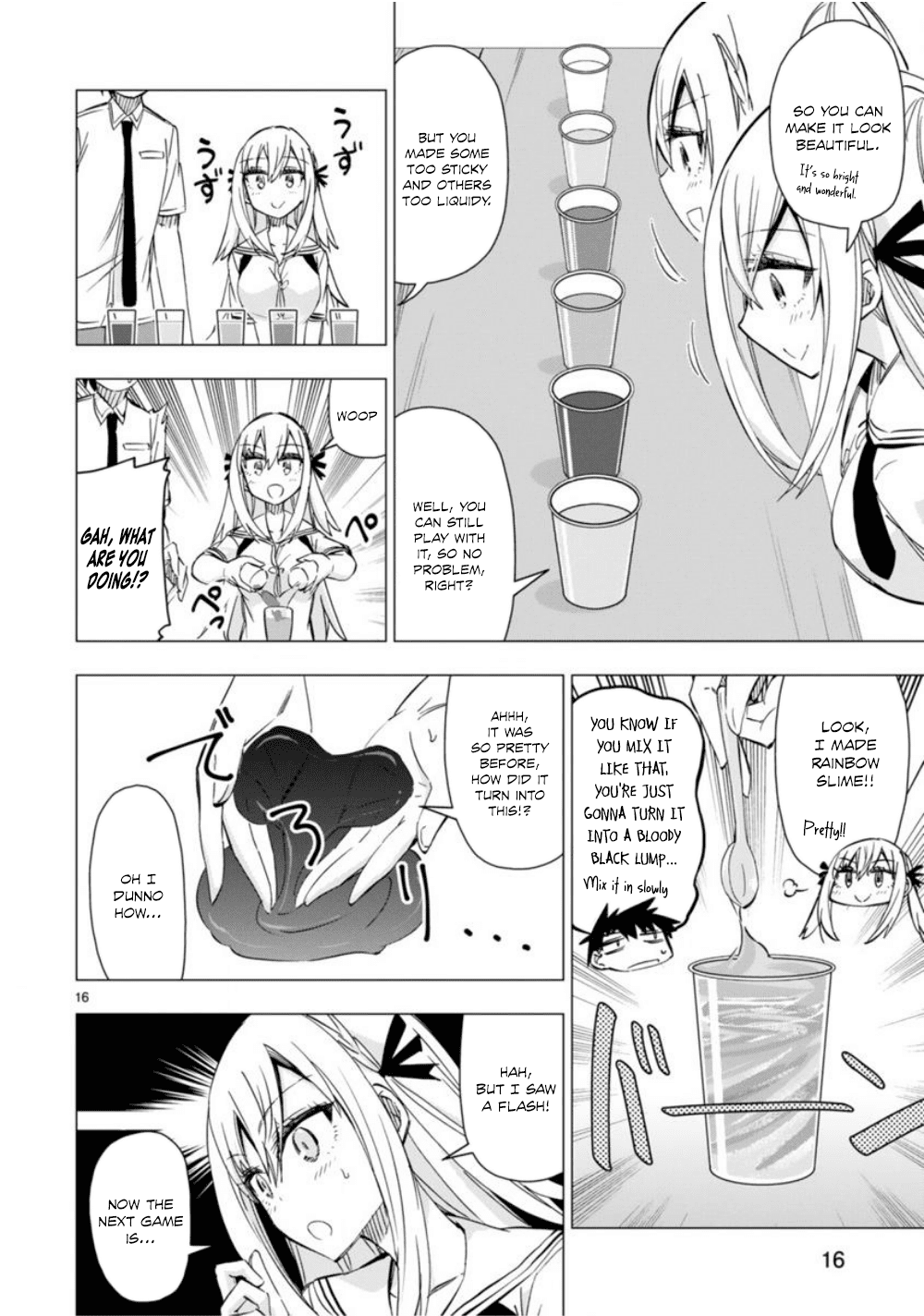 Bandai Kaname wa Asobitai Chapter 10 page 17 - Chapter 10: The slime suspension bridge that joins the two
