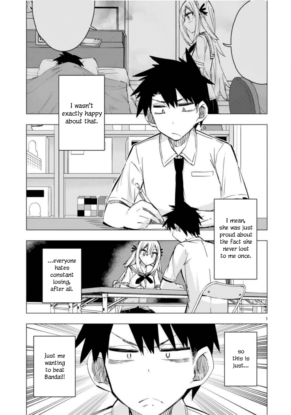 Bandai Kaname wa Asobitai Chapter 10 page 2 - Chapter 10: The slime suspension bridge that joins the two
