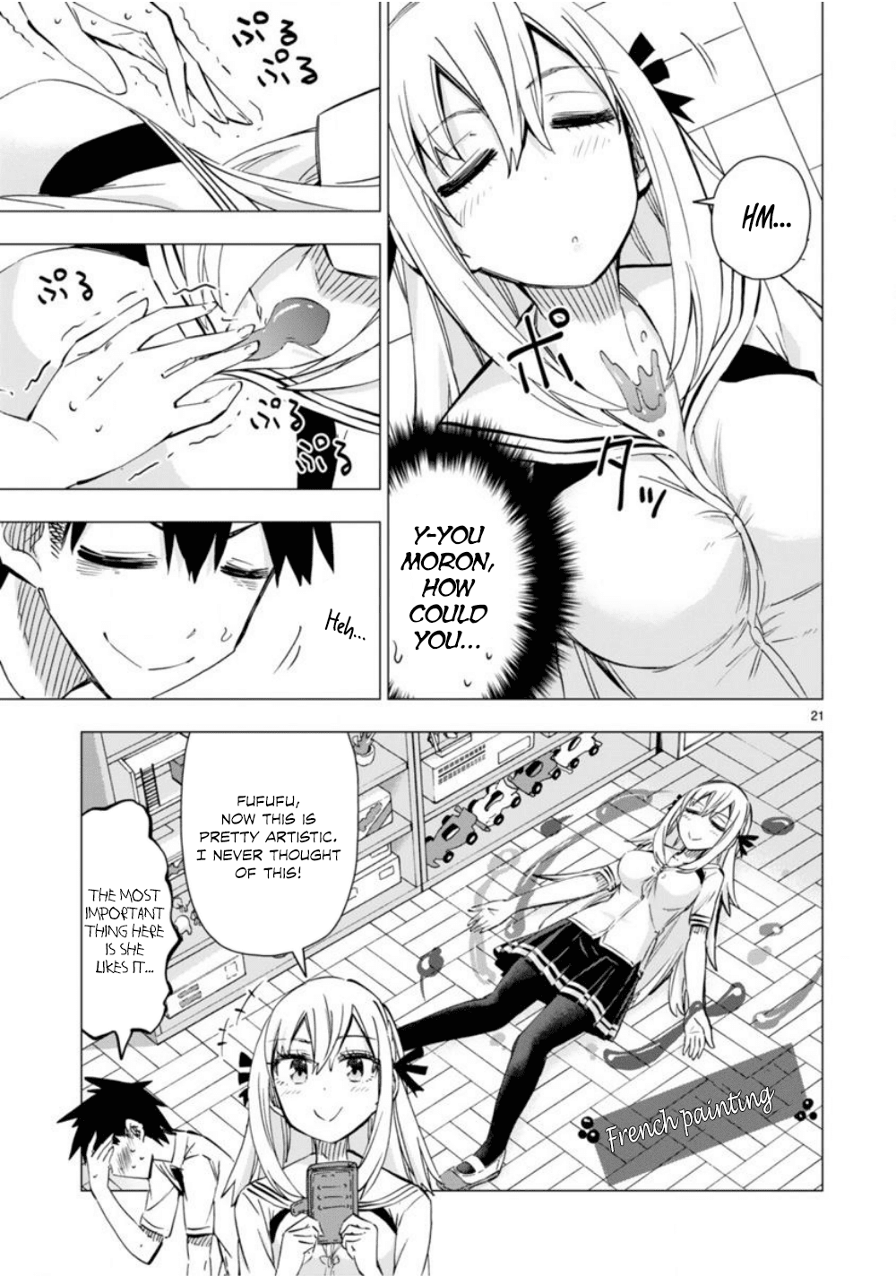 Bandai Kaname wa Asobitai Chapter 10 page 22 - Chapter 10: The slime suspension bridge that joins the two