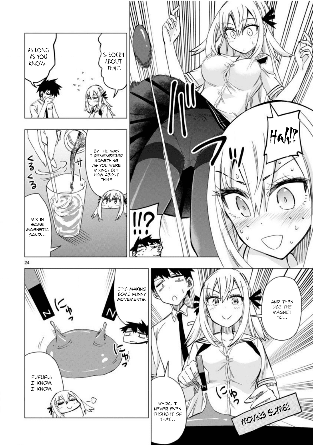 Bandai Kaname wa Asobitai Chapter 10 page 25 - Chapter 10: The slime suspension bridge that joins the two