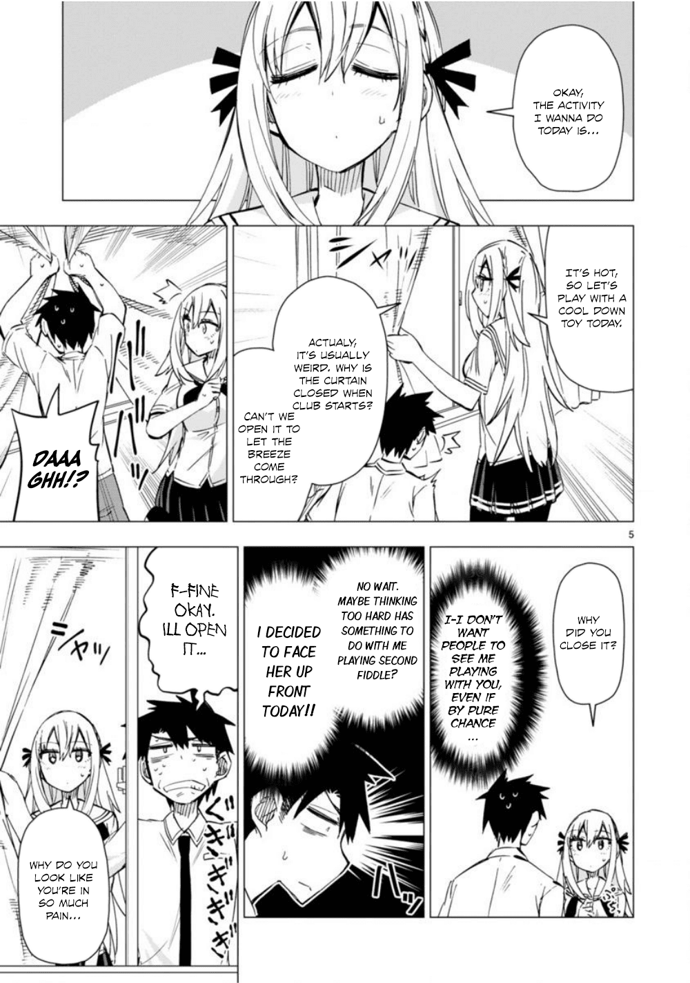 Bandai Kaname wa Asobitai Chapter 10 page 6 - Chapter 10: The slime suspension bridge that joins the two