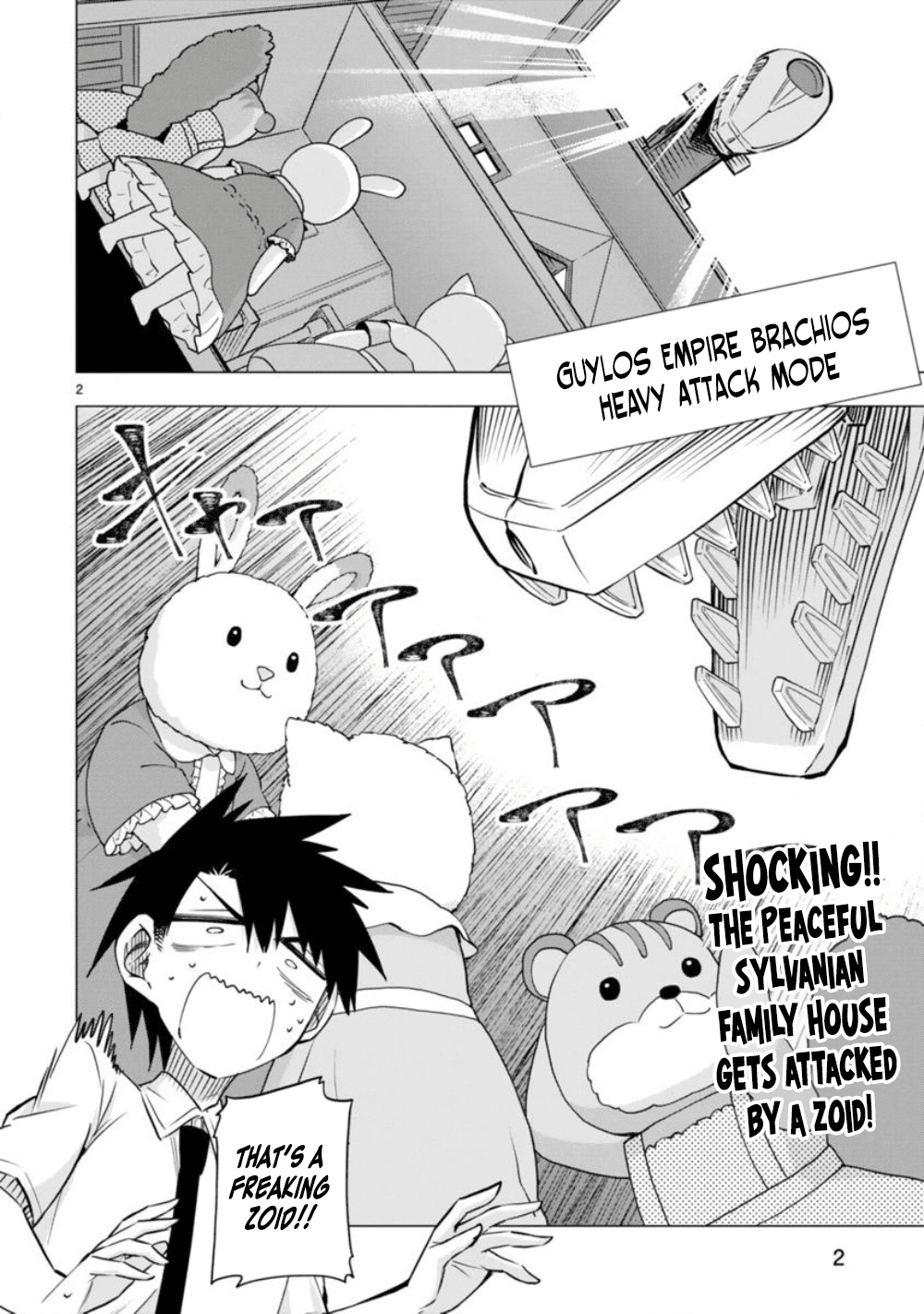 Bandai Kaname wa Asobitai Chapter 12 page 2 - Chapter 12: The Great Animal World War of Survival