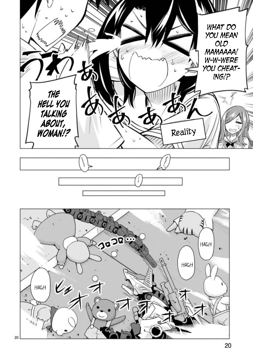 Bandai Kaname wa Asobitai Chapter 12 page 20 - Chapter 12: The Great Animal World War of Survival
