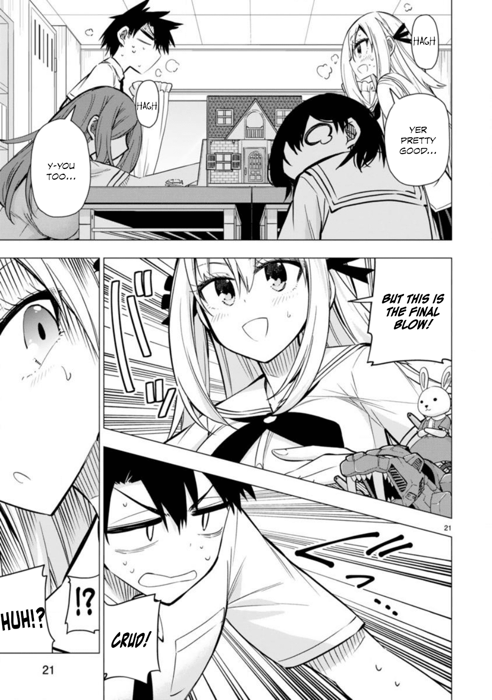 Bandai Kaname wa Asobitai Chapter 12 page 21 - Chapter 12: The Great Animal World War of Survival