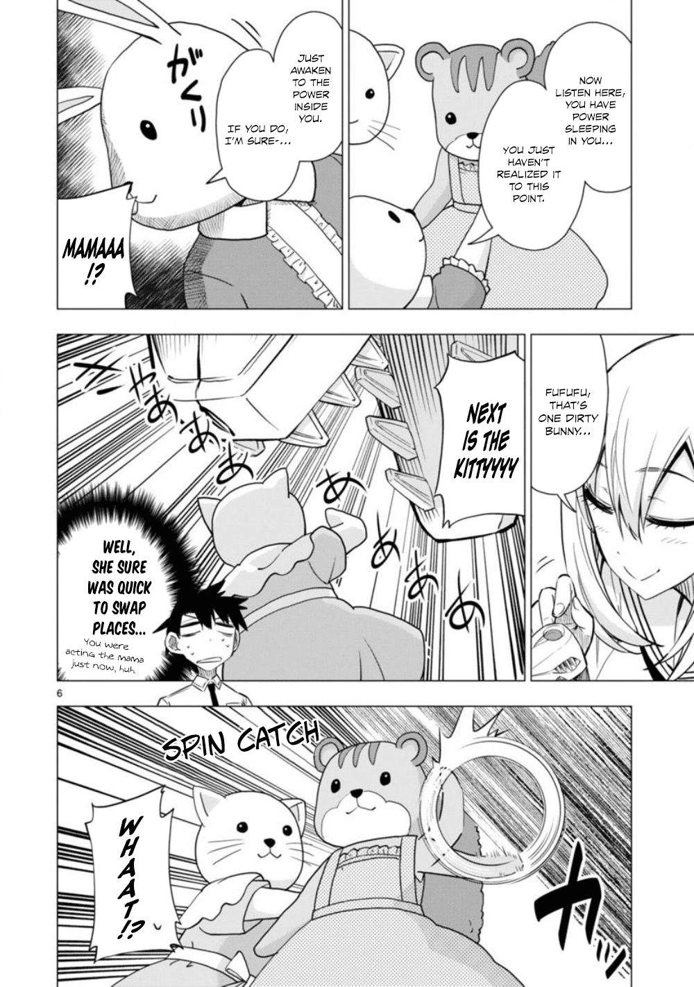 Bandai Kaname wa Asobitai Chapter 12 page 6 - Chapter 12: The Great Animal World War of Survival