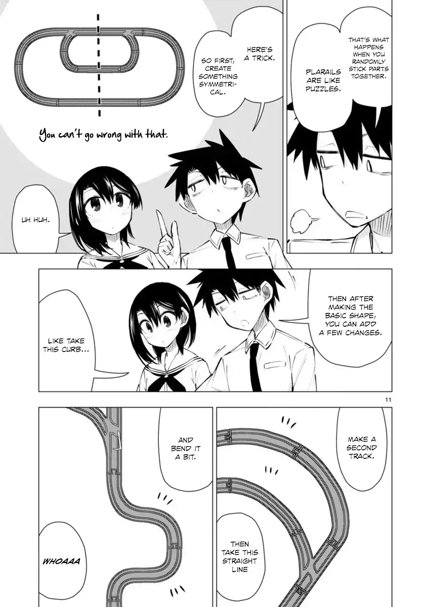 Bandai Kaname wa Asobitai Chapter 13 page 11 - Chapter 13: The Plarail of Sturdy Dreams