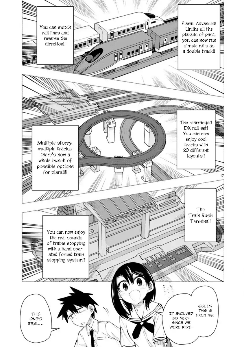 Bandai Kaname wa Asobitai Chapter 13 page 17 - Chapter 13: The Plarail of Sturdy Dreams