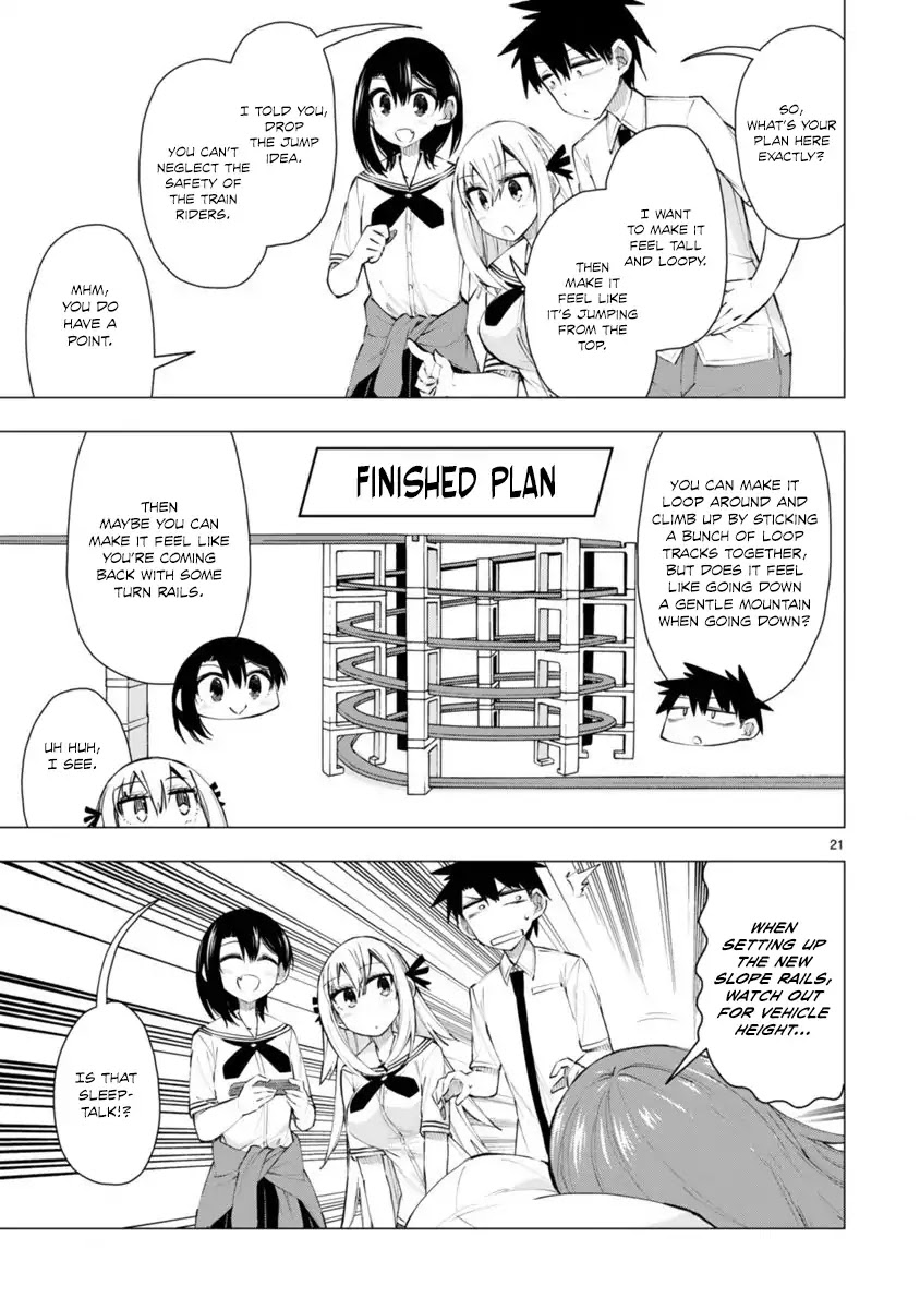 Bandai Kaname wa Asobitai Chapter 13 page 21 - Chapter 13: The Plarail of Sturdy Dreams