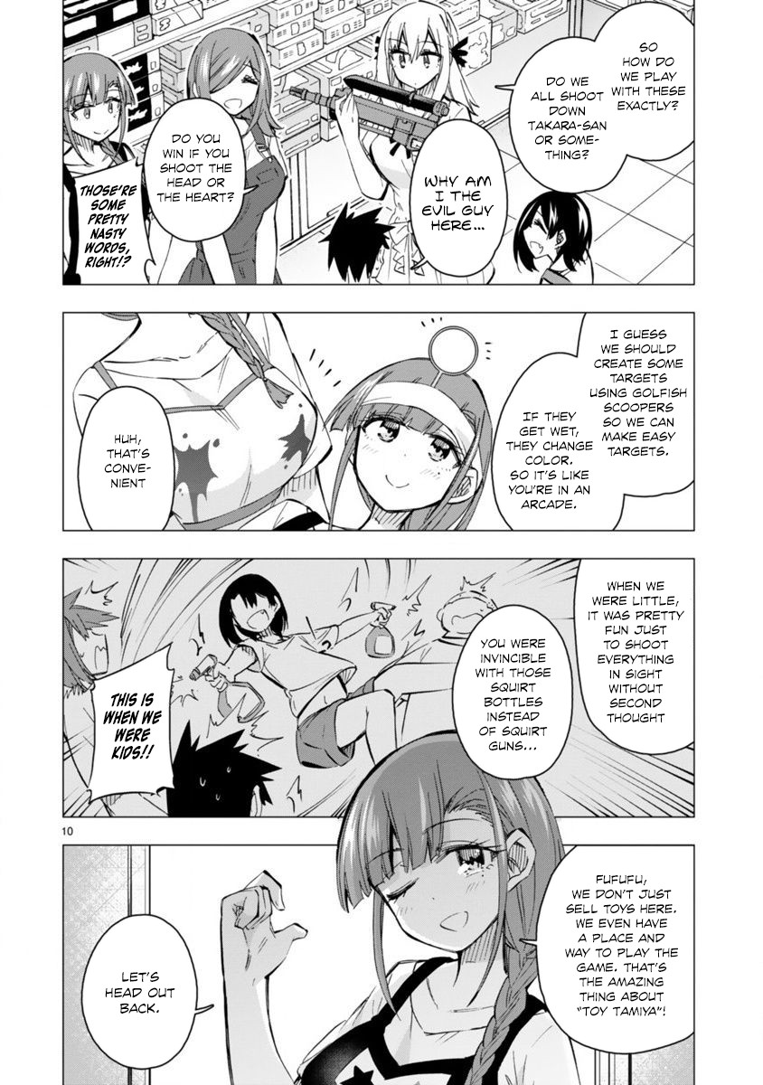 Bandai Kaname wa Asobitai Chapter 15 page 10 - Chapter 15: Impregnable water guns