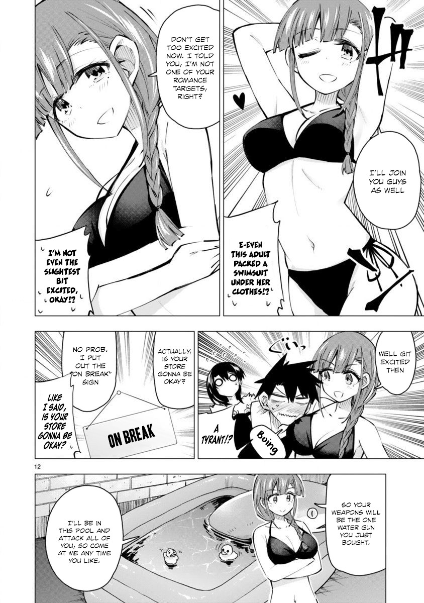 Bandai Kaname wa Asobitai Chapter 15 page 12 - Chapter 15: Impregnable water guns