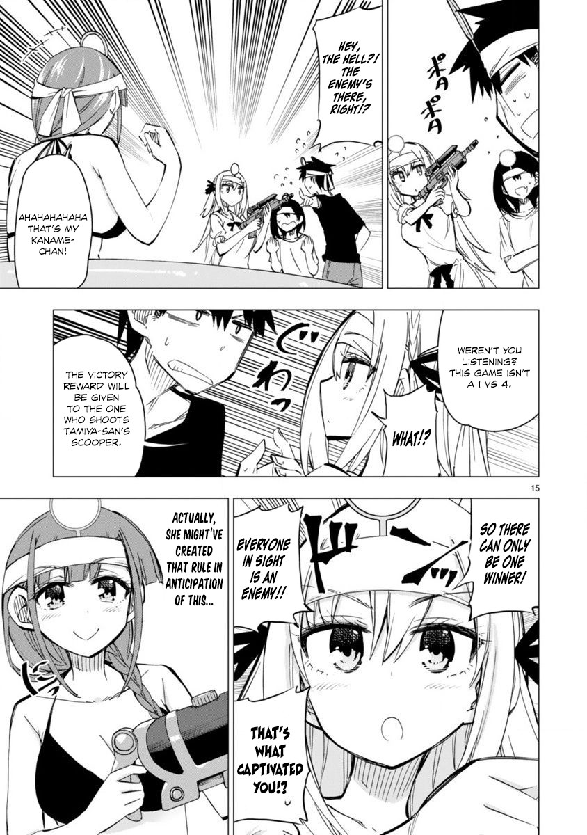 Bandai Kaname wa Asobitai Chapter 15 page 15 - Chapter 15: Impregnable water guns