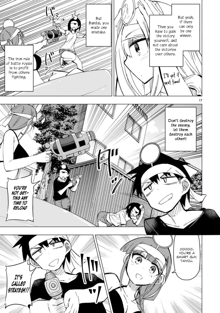 Bandai Kaname wa Asobitai Chapter 15 page 17 - Chapter 15: Impregnable water guns