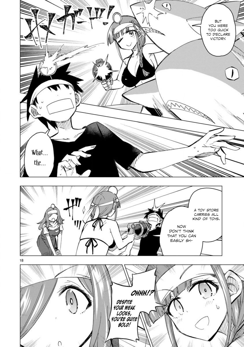 Bandai Kaname wa Asobitai Chapter 15 page 18 - Chapter 15: Impregnable water guns
