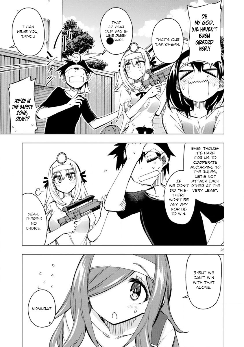 Bandai Kaname wa Asobitai Chapter 15 page 23 - Chapter 15: Impregnable water guns