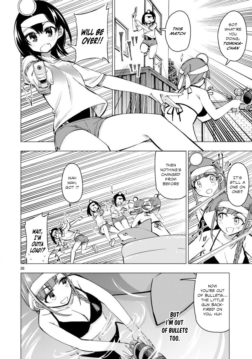 Bandai Kaname wa Asobitai Chapter 15 page 26 - Chapter 15: Impregnable water guns