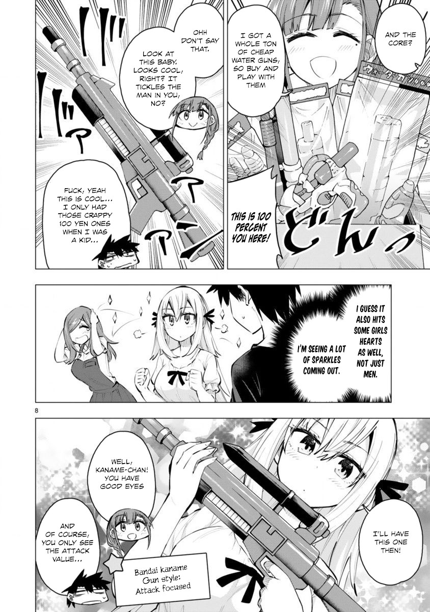 Bandai Kaname wa Asobitai Chapter 15 page 8 - Chapter 15: Impregnable water guns