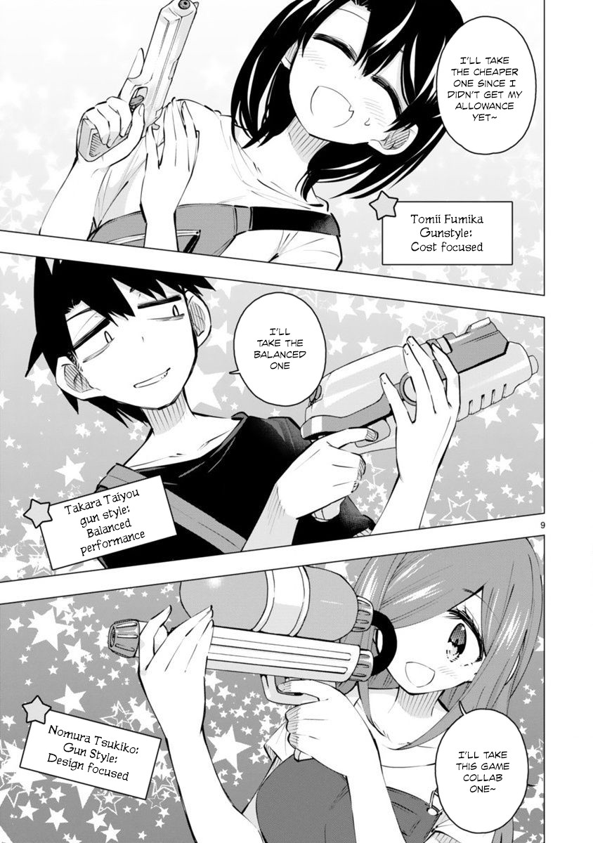 Bandai Kaname wa Asobitai Chapter 15 page 9 - Chapter 15: Impregnable water guns