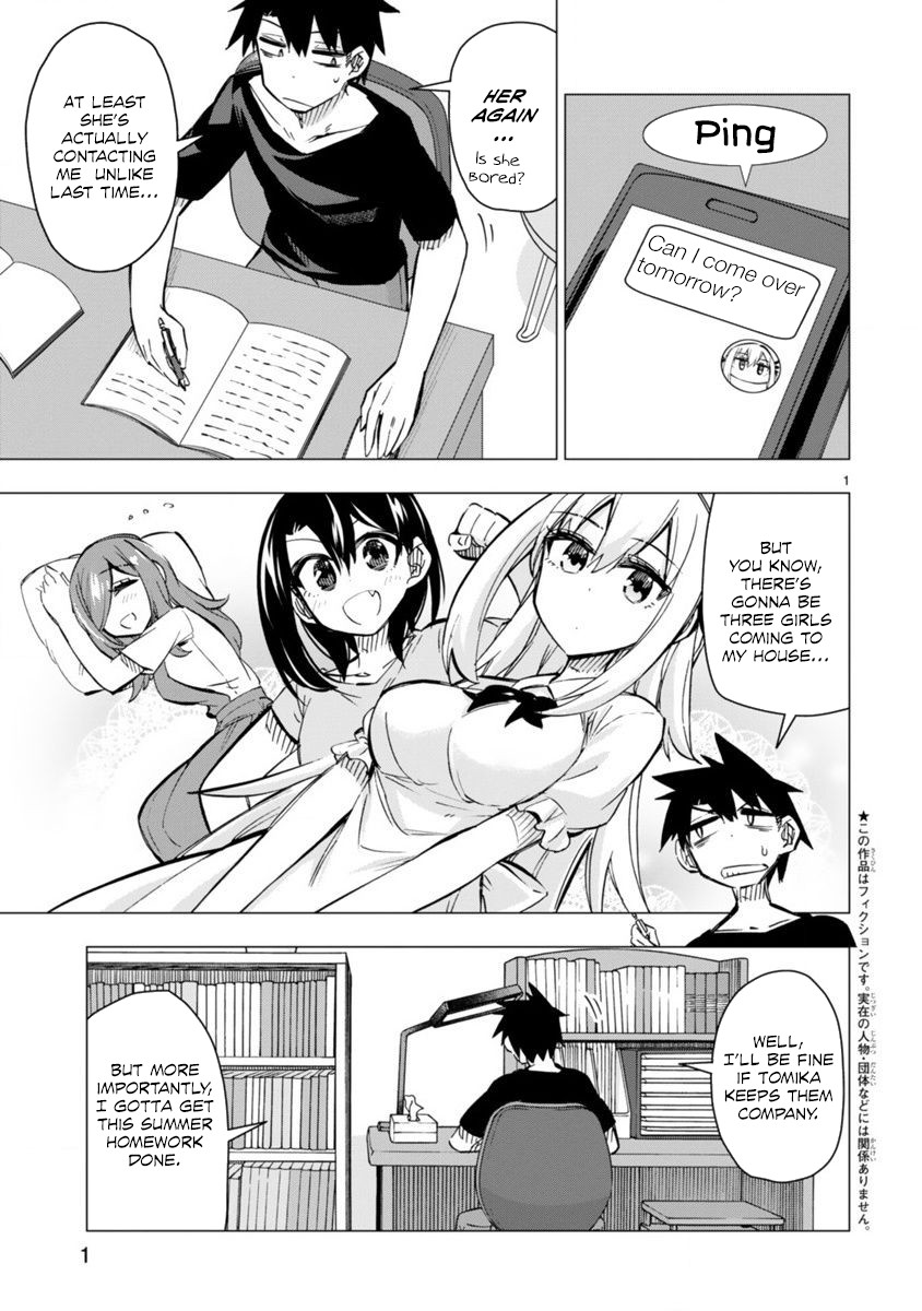 Bandai Kaname wa Asobitai Chapter 16 page 1 - Chapter 16: The blocks the two have piled up on each other