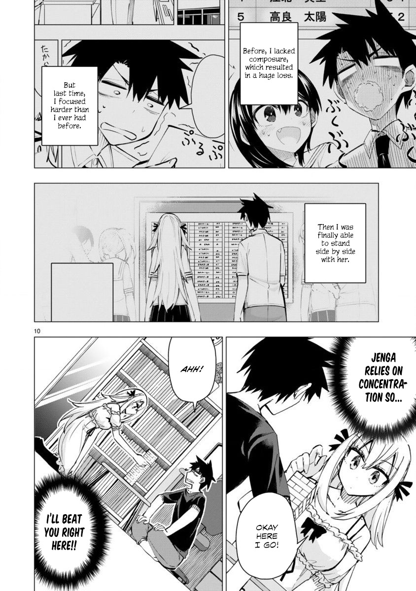 Bandai Kaname wa Asobitai Chapter 16 page 10 - Chapter 16: The blocks the two have piled up on each other