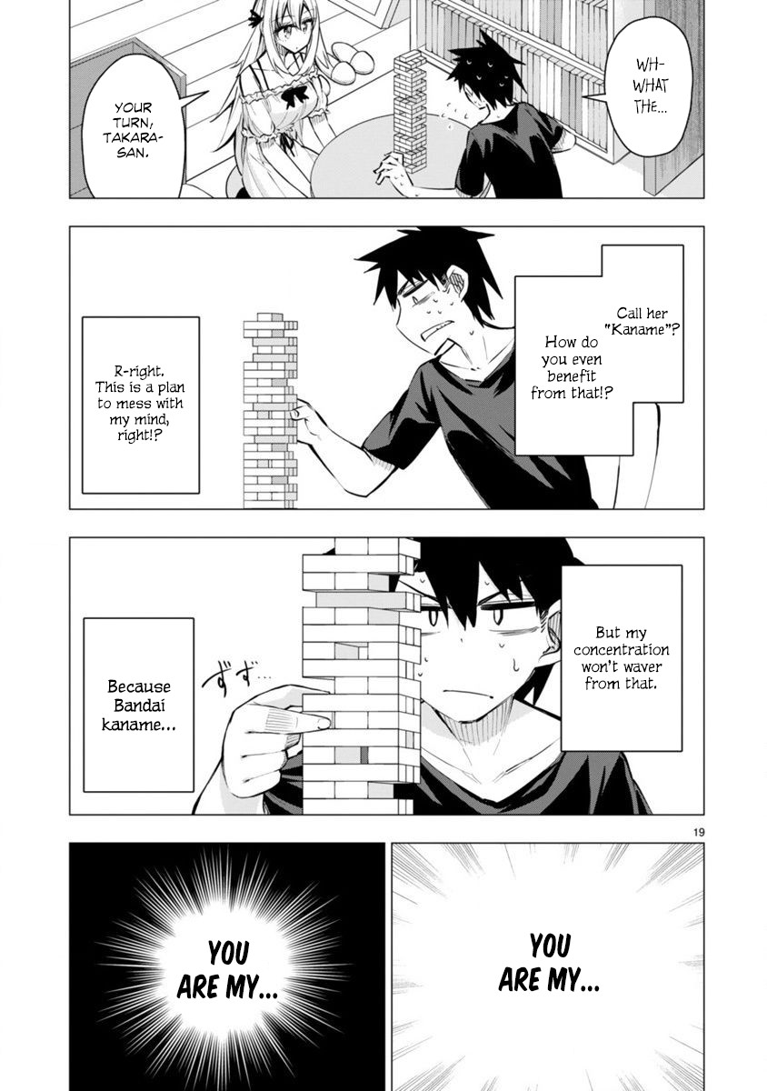 Bandai Kaname wa Asobitai Chapter 16 page 19 - Chapter 16: The blocks the two have piled up on each other