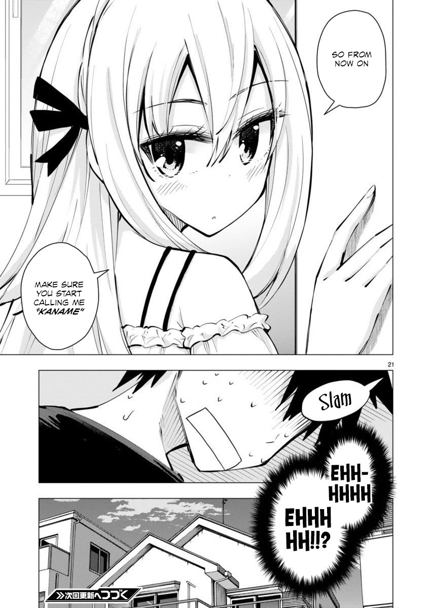 Bandai Kaname wa Asobitai Chapter 16 page 21 - Chapter 16: The blocks the two have piled up on each other