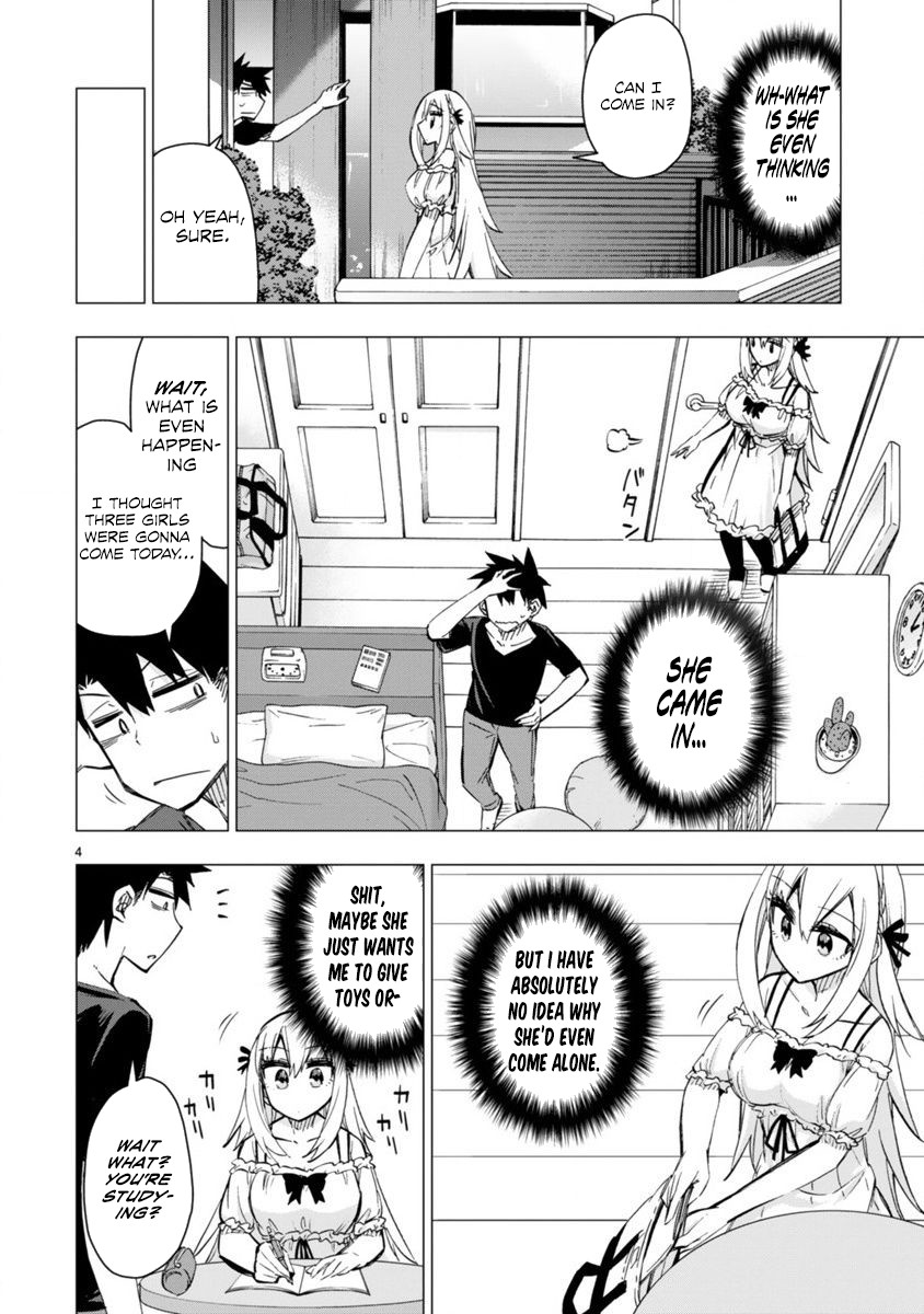 Bandai Kaname wa Asobitai Chapter 16 page 4 - Chapter 16: The blocks the two have piled up on each other